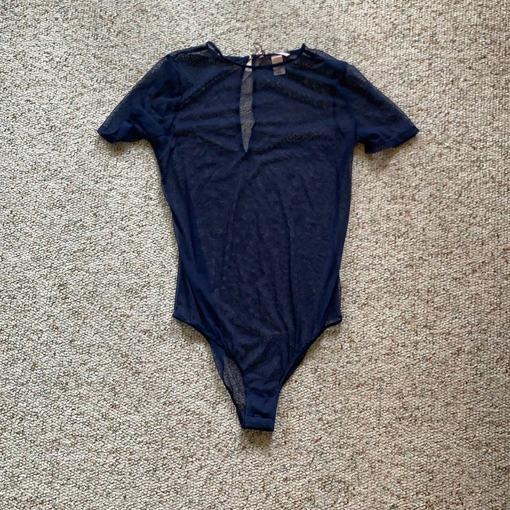 NWT Victoria Secret Mesh Bodysuit 💙